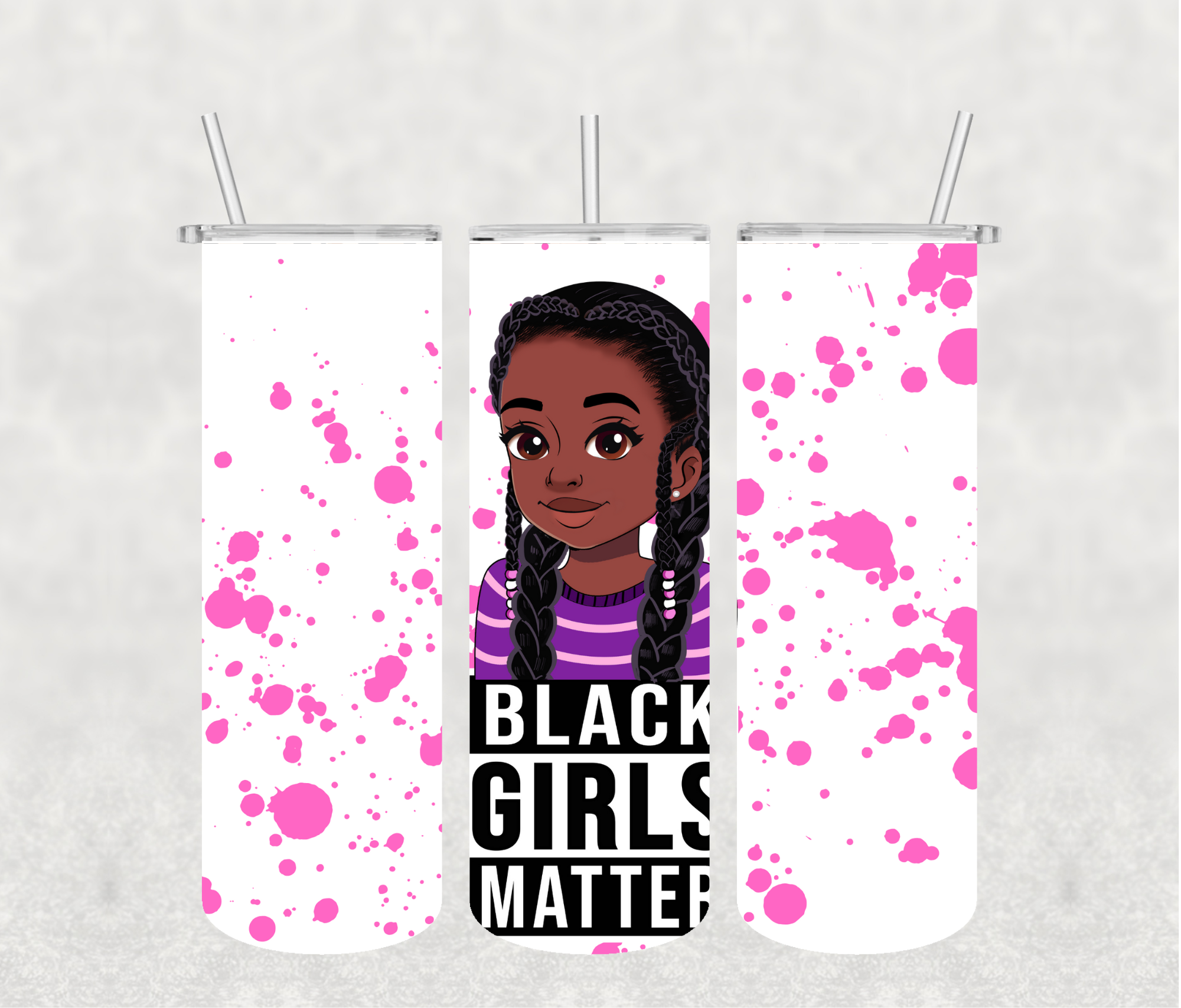 Black Girls Matter Tumbler
