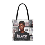 Load image into Gallery viewer, Black Women In Tech Tote Bag
