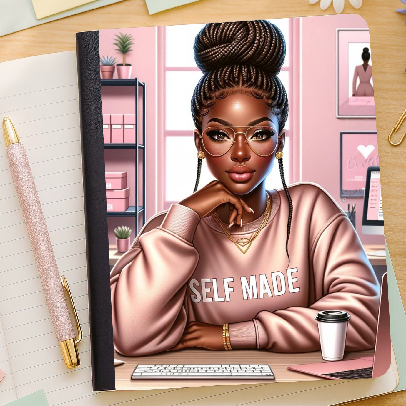 Self Made Composition Notebook