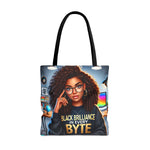 Load image into Gallery viewer, Black Excellence Woman Tote bag
