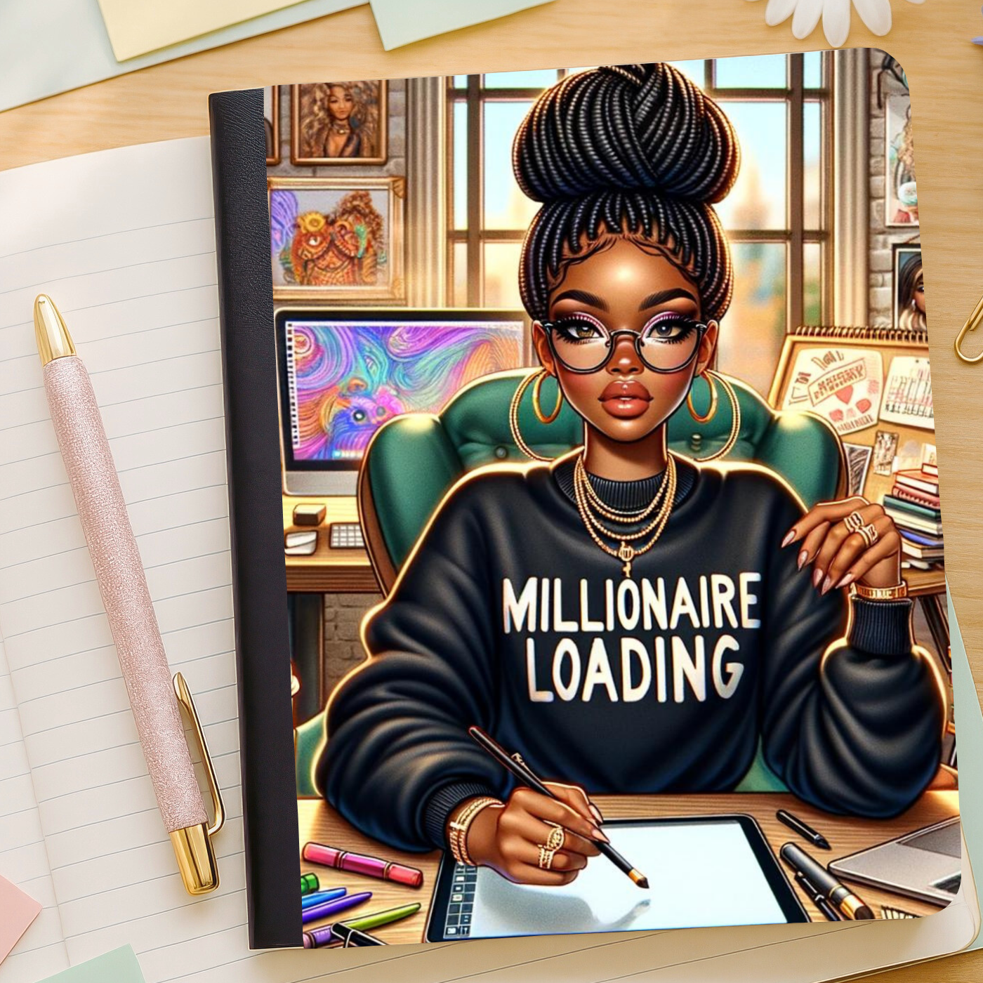 Millionaire Loading Composition Notebook
