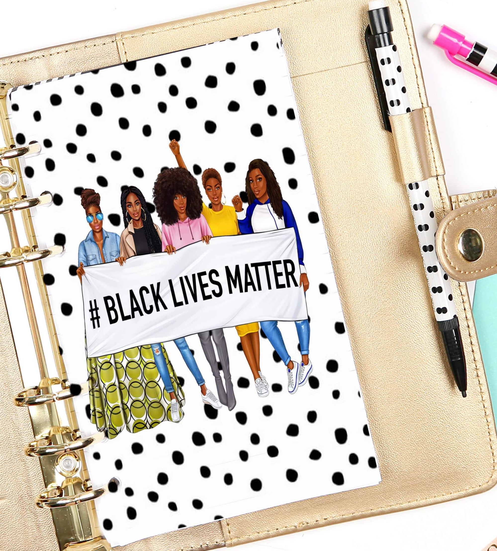 Black Lives Matter Planner Dashboard