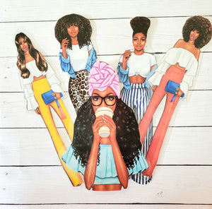 Affirmation Girls Bookmark Set