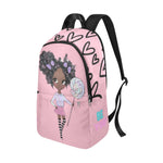 Load image into Gallery viewer, Love &amp; Afro Puffs Bookbag
