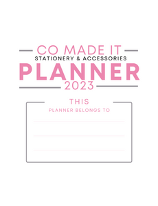 2023 Seize The Day Planner