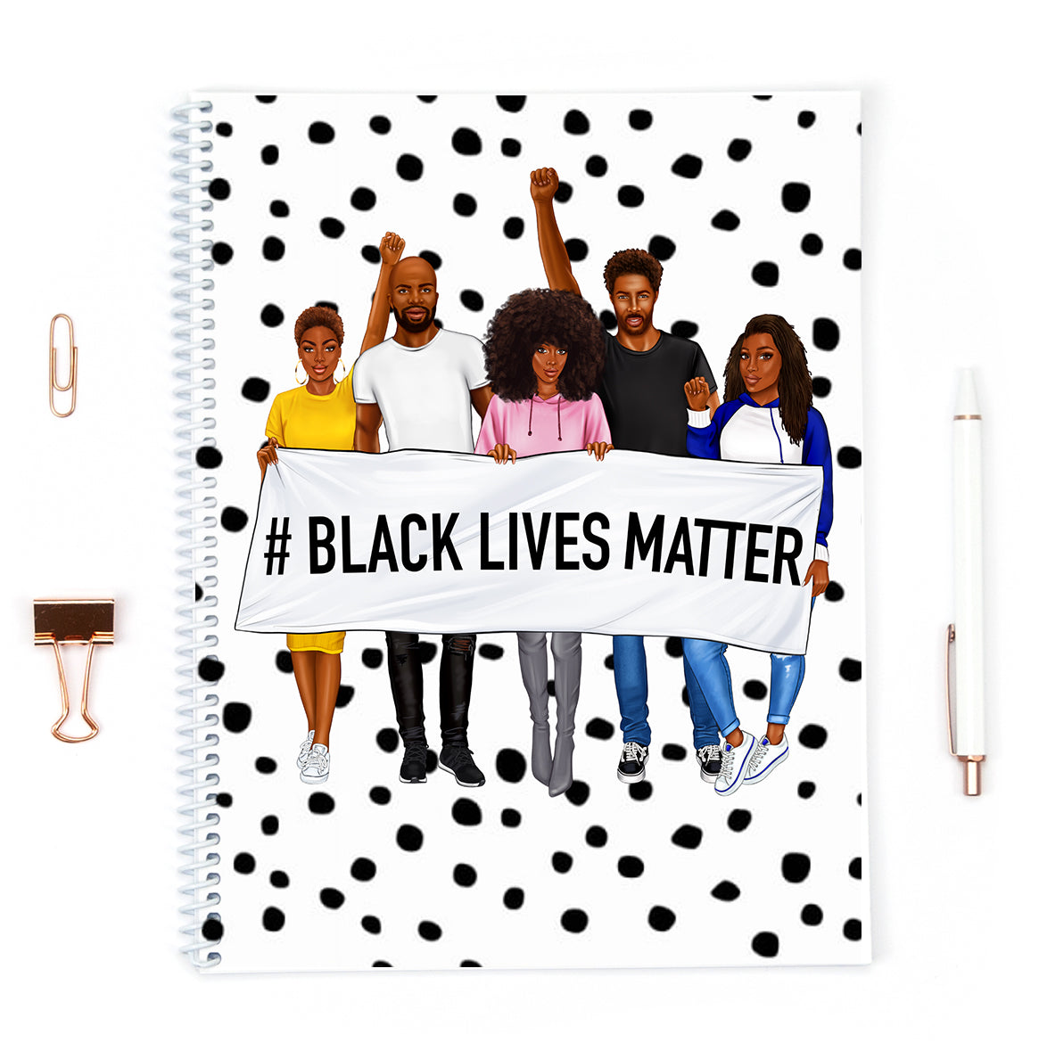 Black Lives Matter II Spiral Notebook