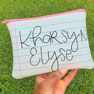Notebook Paper Bag