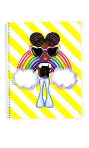 Rainbows & Puffs Notebook