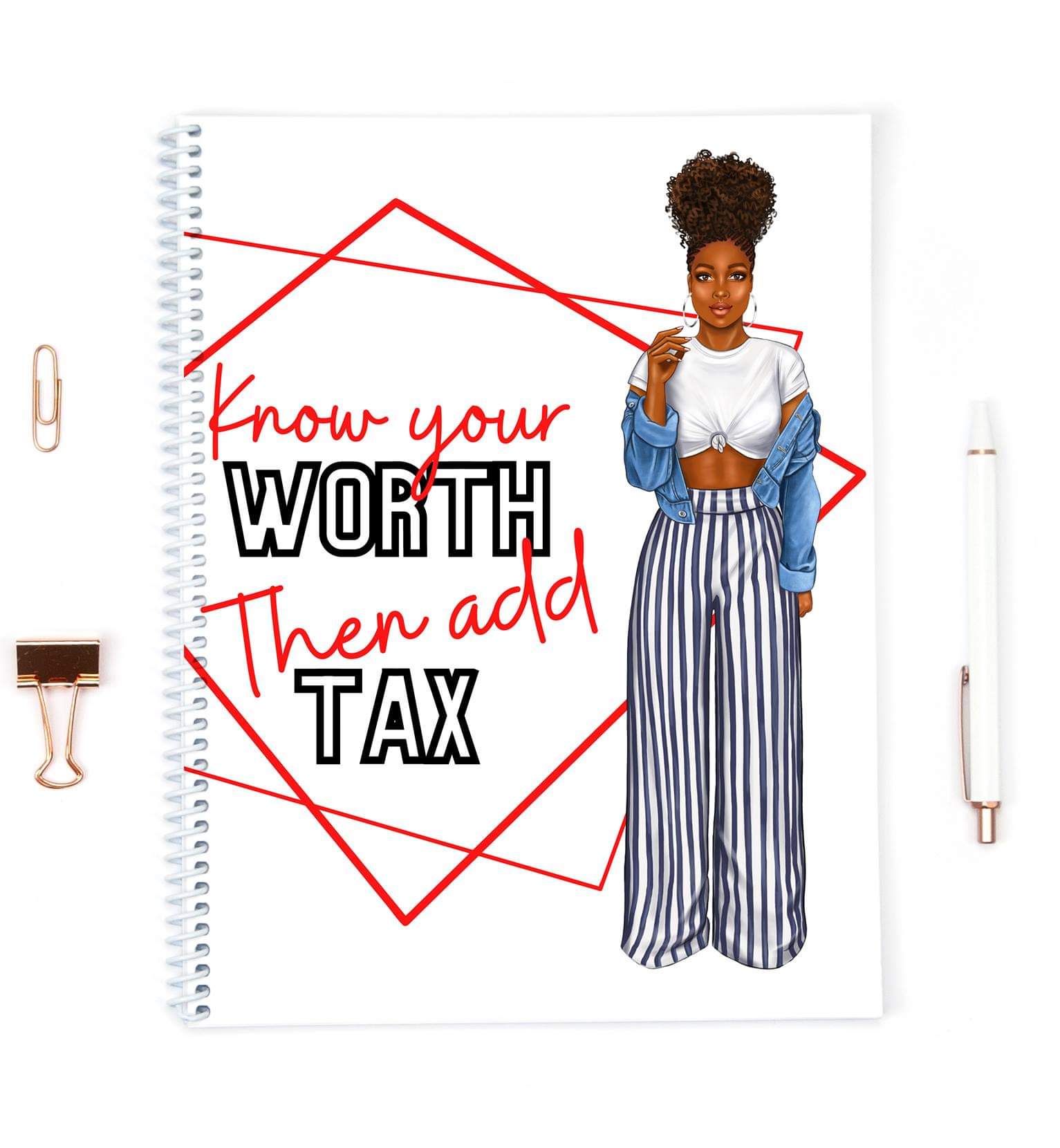 Know Your Worth Spiral Notebook